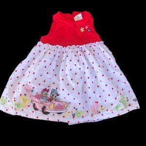 Minnie and Daisy Western Road Trip Dress, 12-18 months